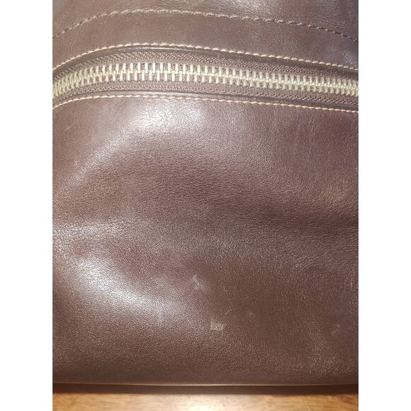 Vintage Coach 1417 East West Legacy Shoulder Bag in Brown Soft Leather 1417 - Picture 11 of 11